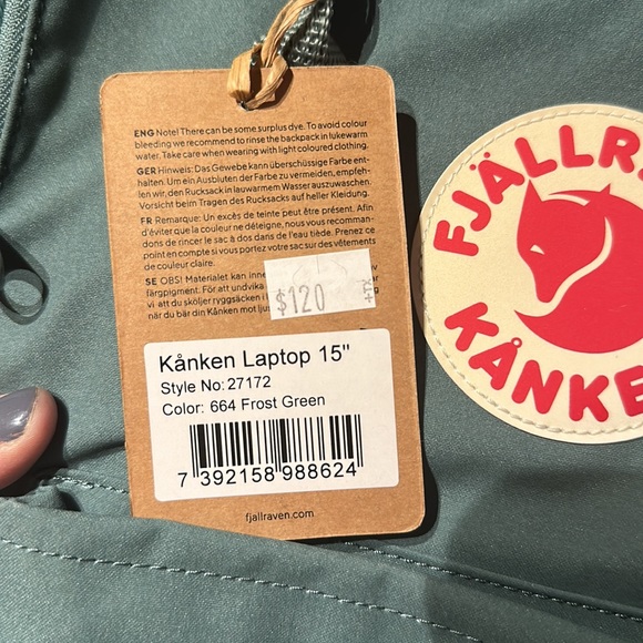New with tags Fjall Raven Kanken Backpack - Picture 3 of 4